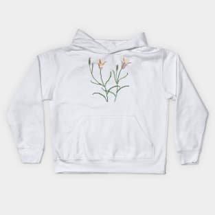 Utah State Flower Sego Lily Kids Hoodie